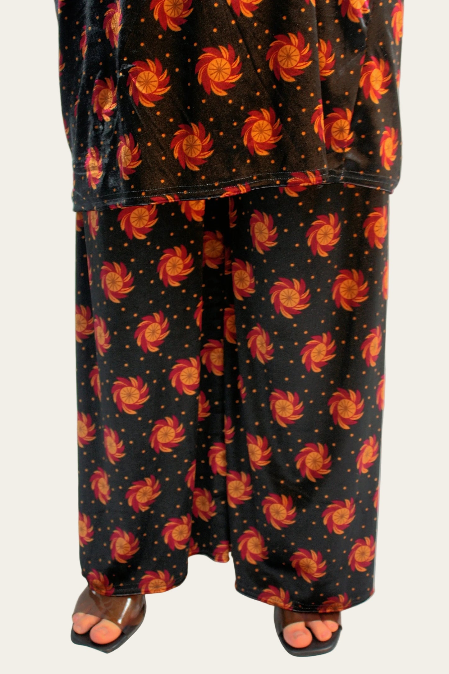 Velvet Floral Co-ord Cinco