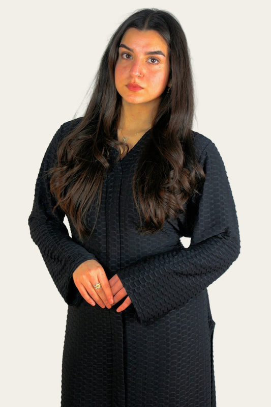 Waffle Long-length Co-ord with side slit