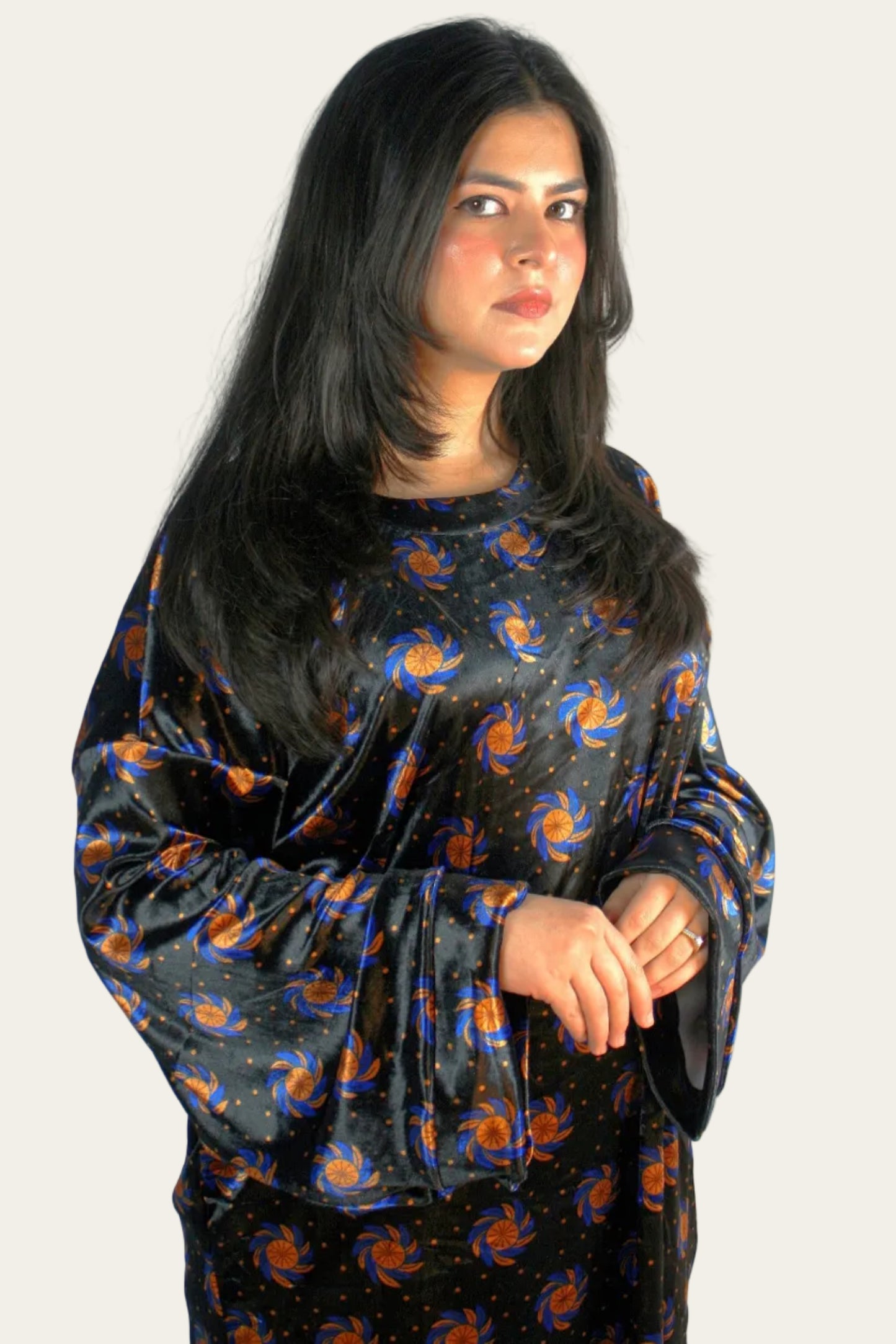 Velvet Floral Co-ord Tres