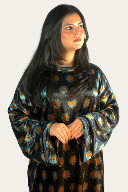 Velvet Floral Co-ord Seis
