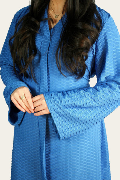 Waffle Mid-length Co-ord with belt