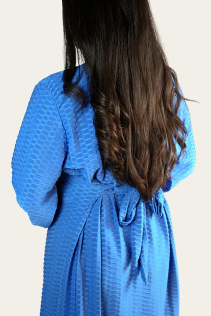 Waffle Mid-length Co-ord with belt