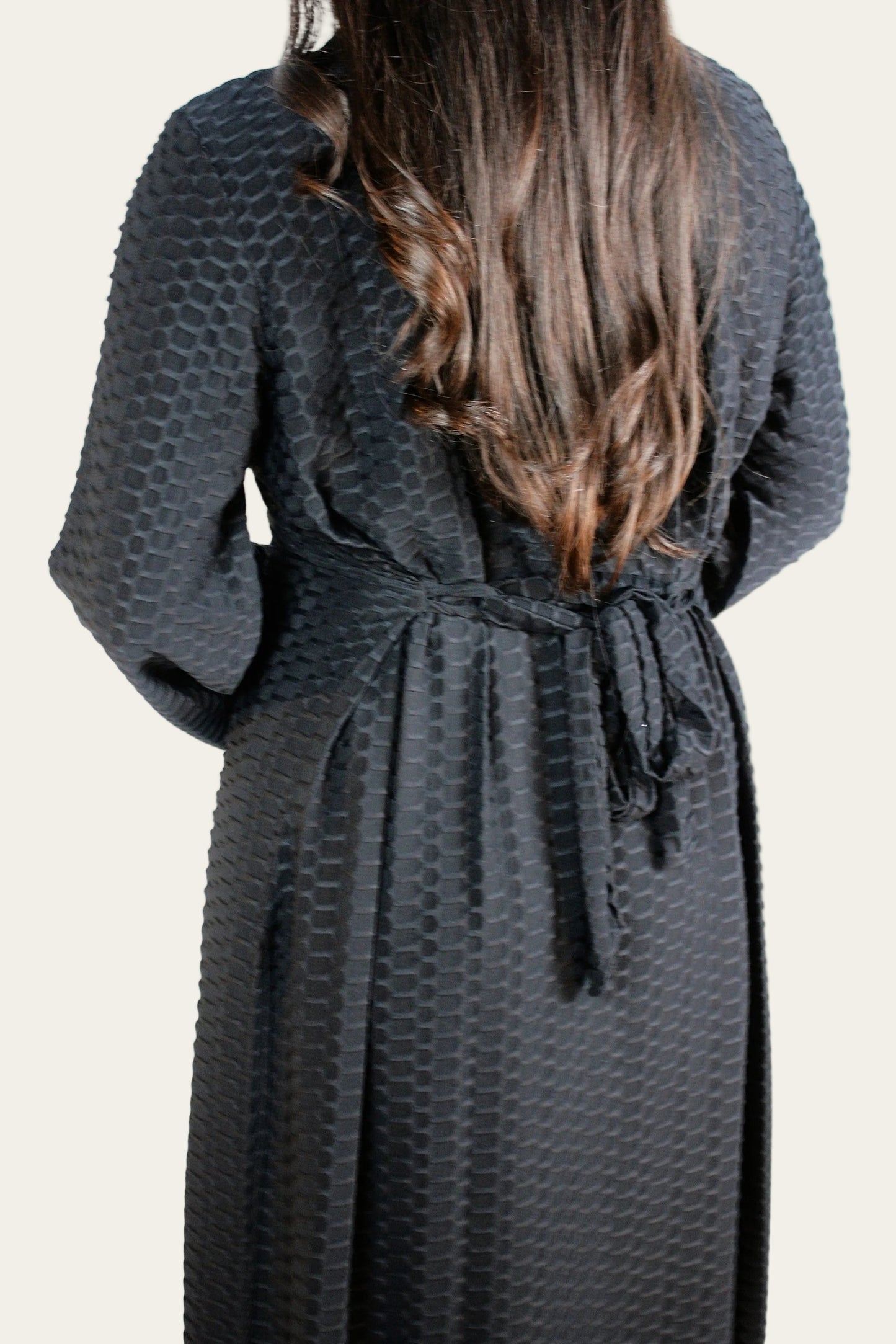 Waffle Long-length Co-ord with side slit